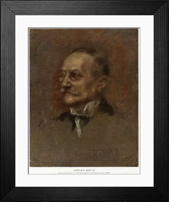 Framed Print : Arrigo Boito Framed Print : Arrigo Boito