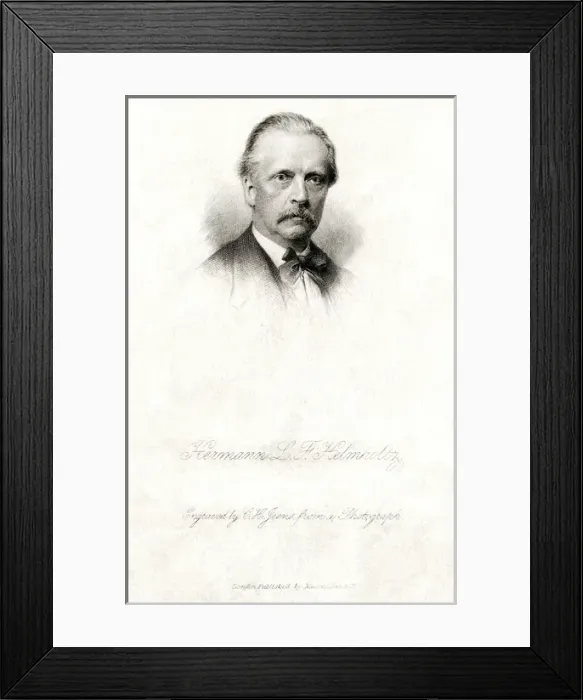 Framed Print : H Von Helmholtz / Jeens Framed Print : H Von Helmholtz / Jeens