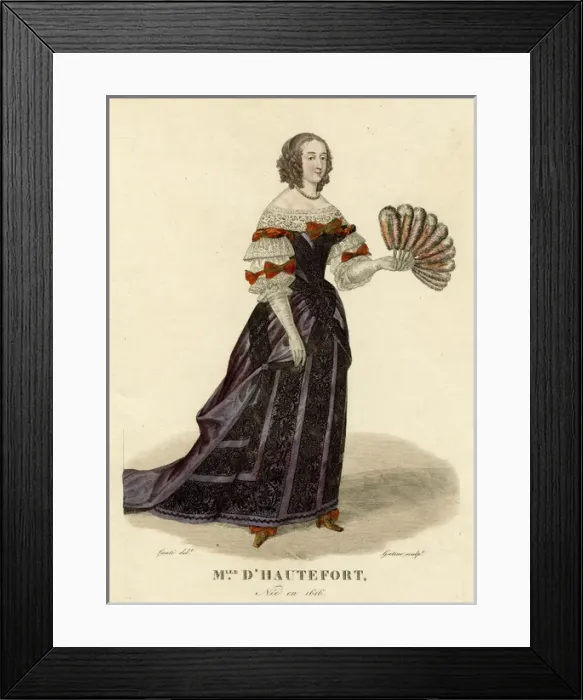 Framed Print : Marie De Hautefort / Lante Framed Print : Marie De Hautefort / Lante