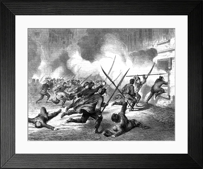 Framed Print : Polish Insurgence / 1863 Framed Print : Polish Insurgence / 1863