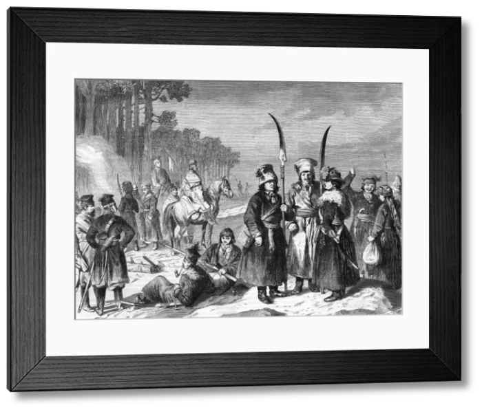 Framed Print : Polish Post / Kazmiecz Framed Print : Polish Post / Kazmiecz