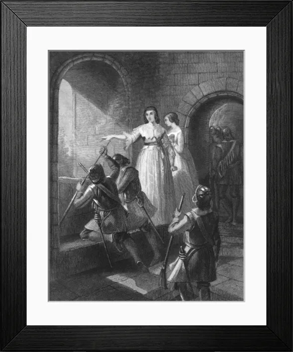 Framed Print : Lady Offley 1642 Framed Print : Lady Offley 1642