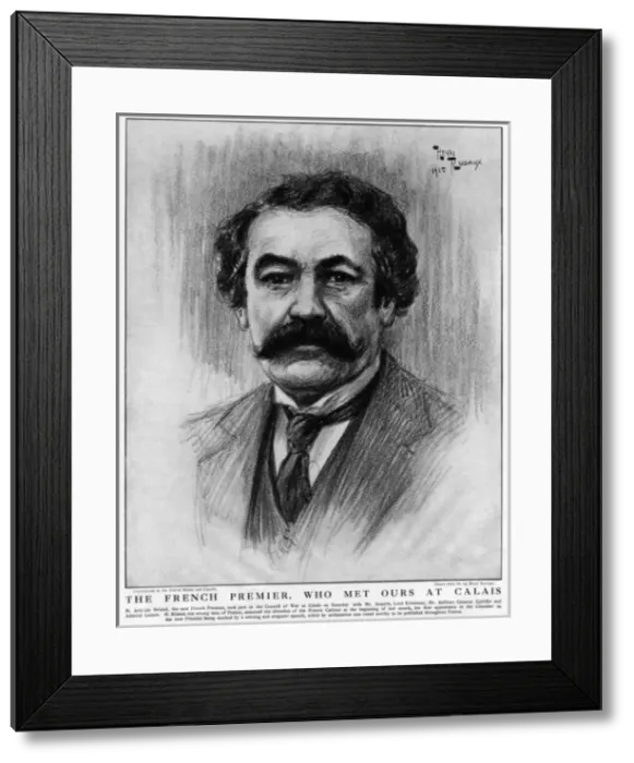 Framed Print : Aristide Briand / Rudaux Framed Print : Aristide Briand / Rudaux