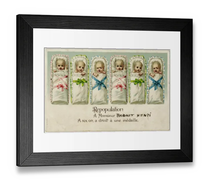 Framed Print : Father of Six Framed Print : Father of Six