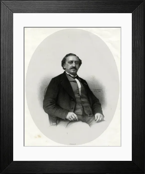 Framed Print : Friedrich Von Flotow Framed Print : Friedrich Von Flotow