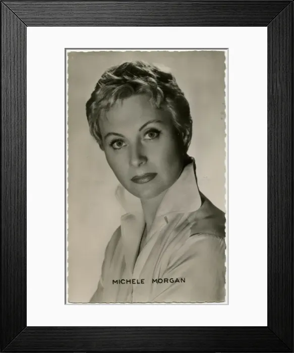 Framed Print : Michele Morgan Framed Print : Michele Morgan