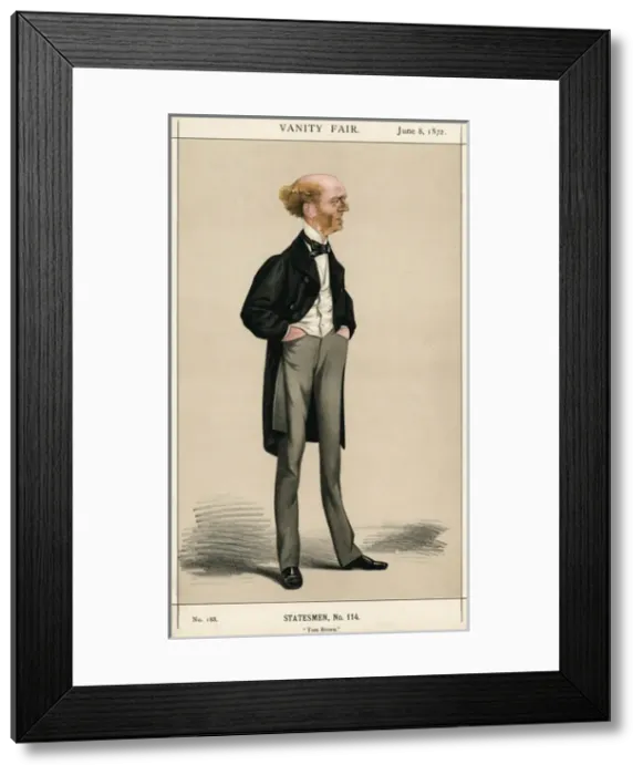 Framed Print : Thomas Hughes / Vfair 1872 Framed Print : Thomas Hughes / Vfair 1872