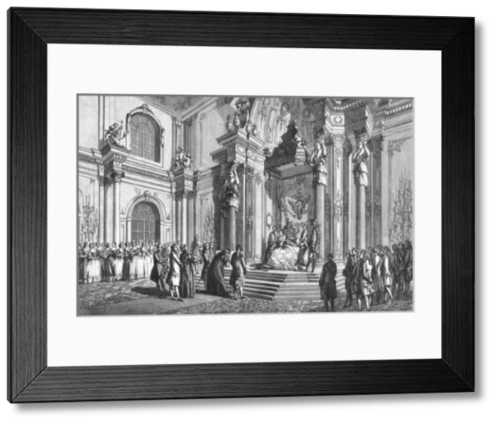 Framed Print : Catherine Ii / Ottomans Framed Print : Catherine Ii / Ottomans