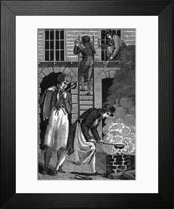 Framed Print : Buildings / Plumber 1827 Framed Print : Buildings / Plumber 1827