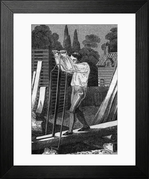 Framed Print : SAWYER 1827 Framed Print : SAWYER 1827