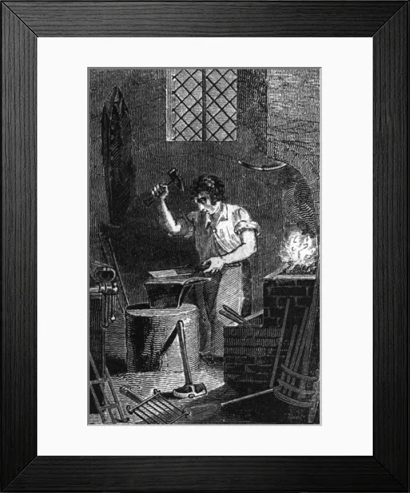 Framed Print : Industry / Smith 1827 Framed Print : Industry / Smith 1827