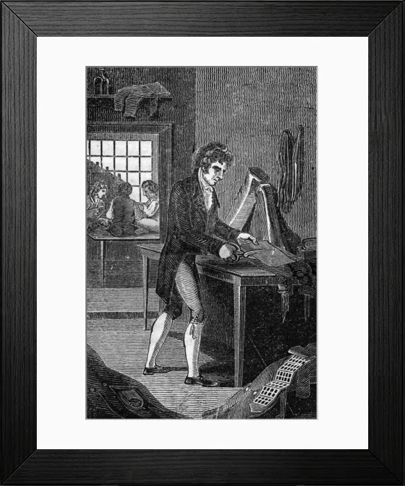 Framed Print : TAILOR 1827 Framed Print : TAILOR 1827