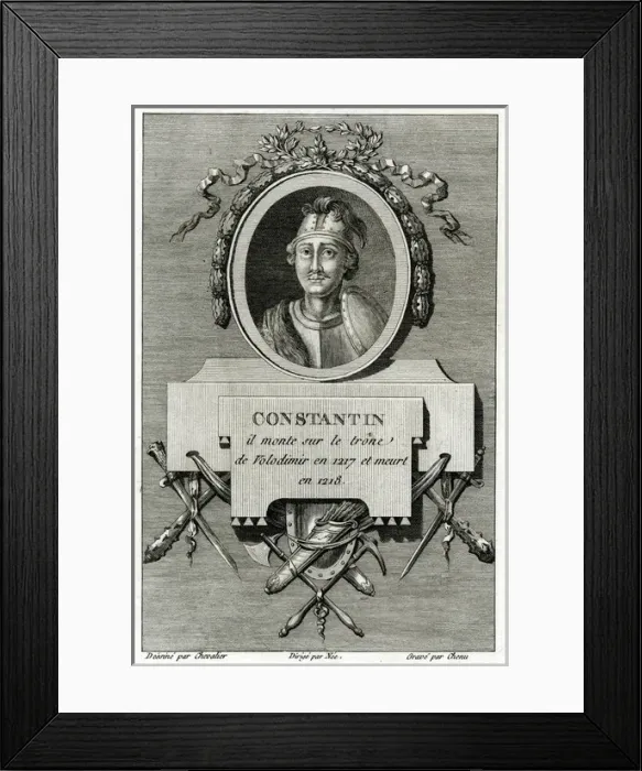 Framed Print : Konstantin, Prince Framed Print : Konstantin, Prince