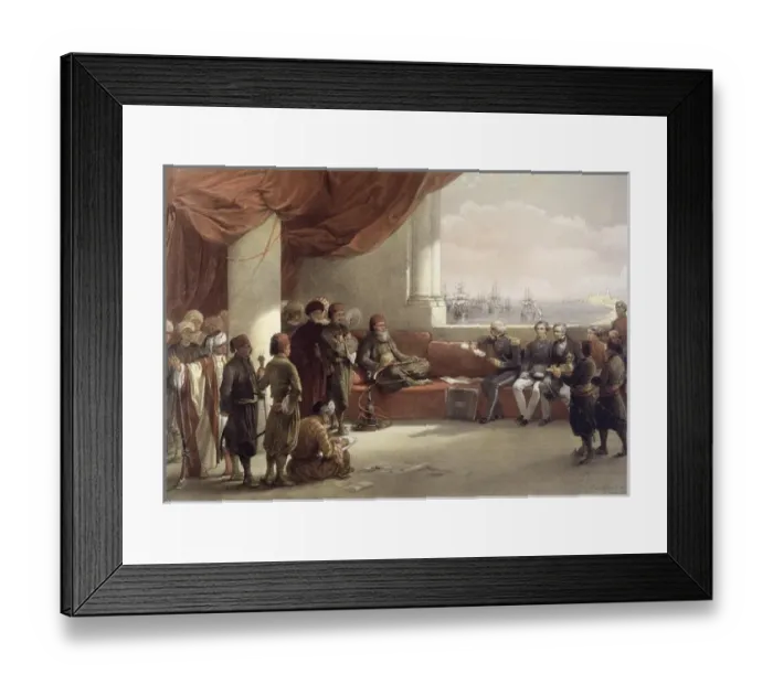 Framed Print : British & Muhammad Ali Framed Print : British & Muhammad Ali