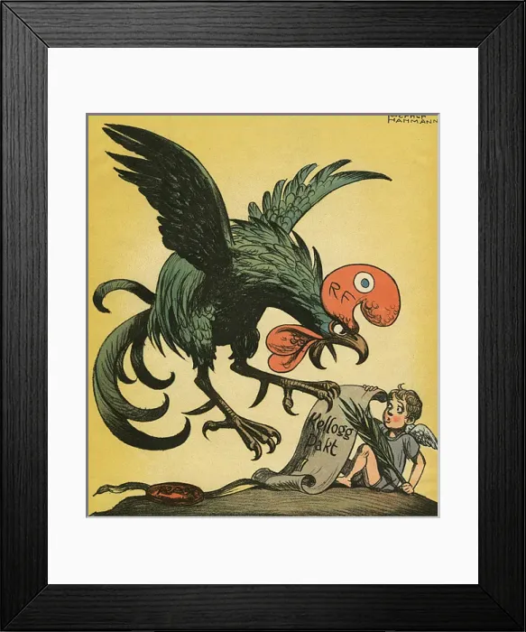 Framed Print : France Attacks Kellogg Framed Print : France Attacks Kellogg