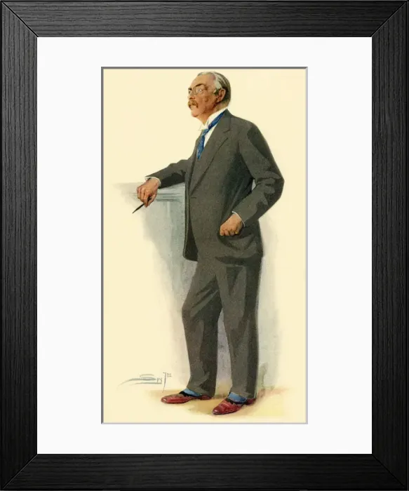 Framed Print : Edmund Gosse Framed Print : Edmund Gosse