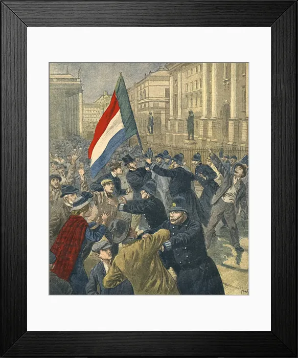 Framed Print : Demo against Chamberlain Framed Print : Demo against Chamberlain