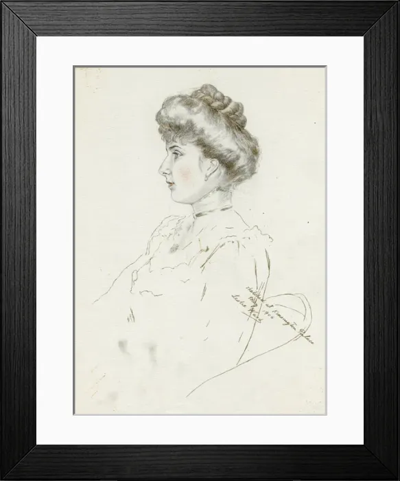 Framed Print : Victoria Eugenia Framed Print : Victoria Eugenia