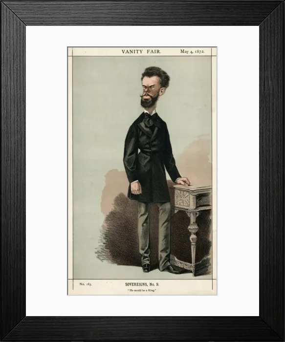 Framed Print : Amadeo, King of Spain Framed Print : Amadeo, King of Spain