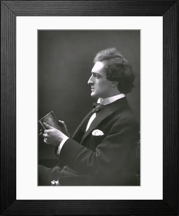 Framed Print : Richard Le Gallienne Framed Print : Richard Le Gallienne