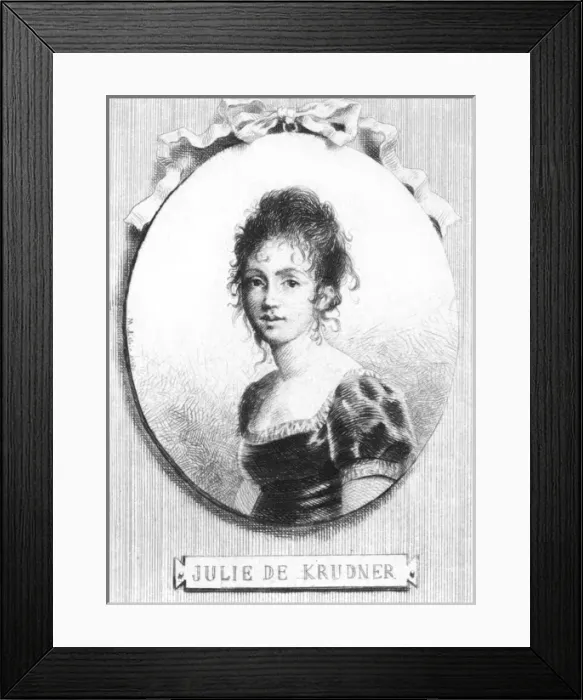 Framed Print : Krudener (Etching) Framed Print : Krudener (Etching)