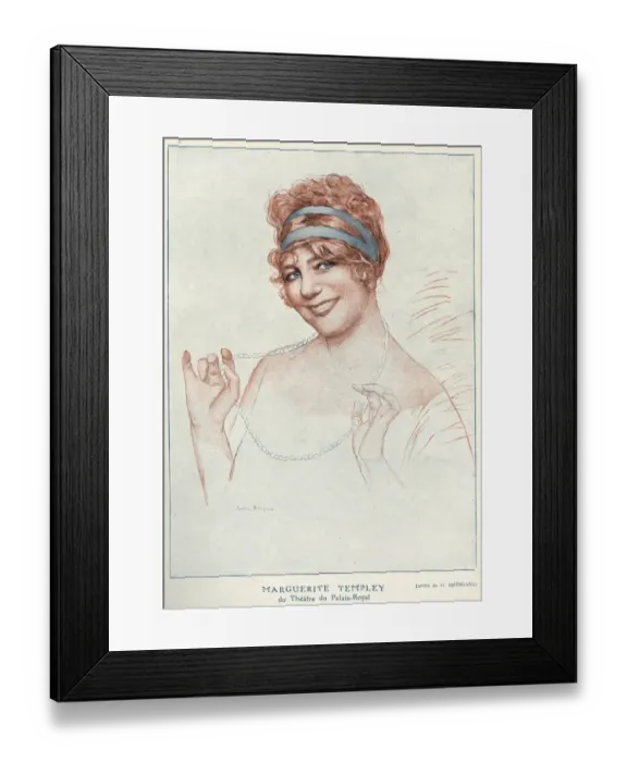 Framed Print : Marguerite Templey Framed Print : Marguerite Templey