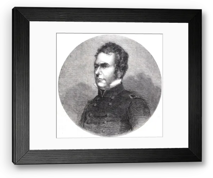 Framed Print : Joseph Hooker / Us Army Framed Print : Joseph Hooker / Us Army