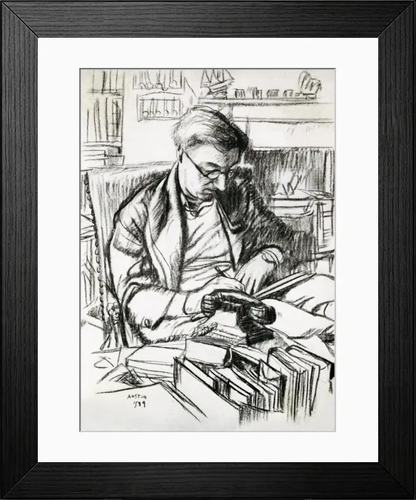 Framed Print : Sir Alan Patrick Herbert Framed Print : Sir Alan Patrick Herbert