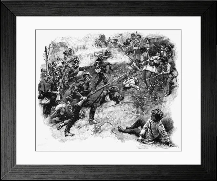Framed Print : Koeniggratz - Bayonets Framed Print : Koeniggratz - Bayonets