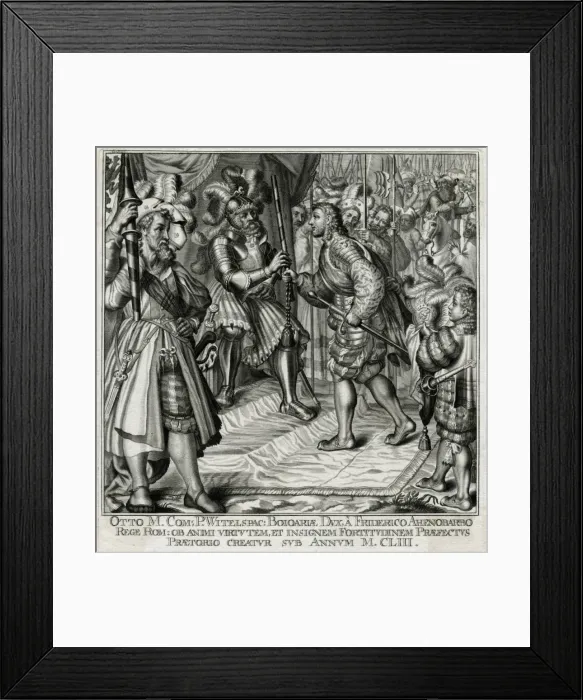Framed Print : Count Otto Honoured Framed Print : Count Otto Honoured