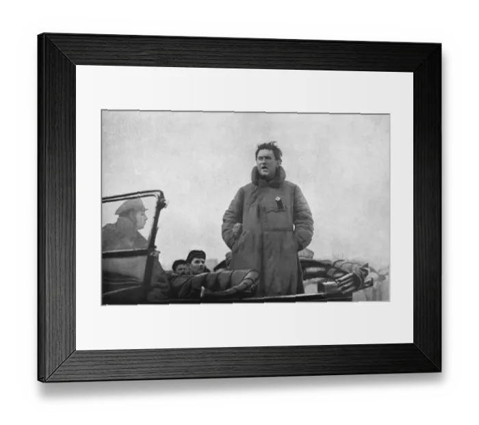 Framed Print : 1921 / Zinoviev Speaks Framed Print : 1921 / Zinoviev Speaks