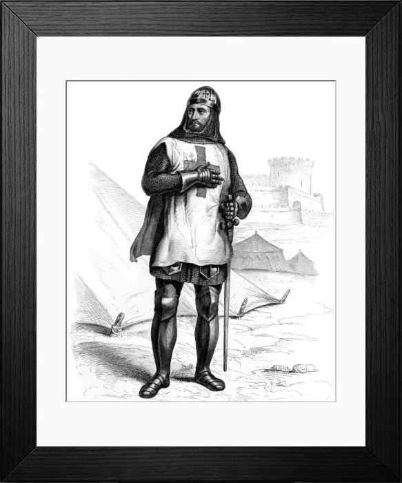 Framed Print : Godefroi De Bouillon Framed Print : Godefroi De Bouillon