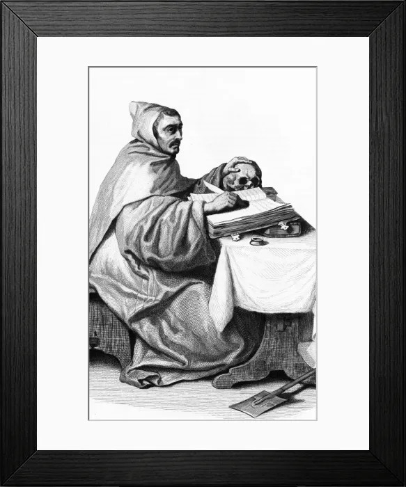 Framed Print : L abbe De Rance Framed Print : L abbe De Rance