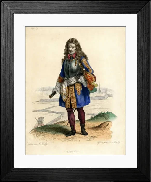 Framed Print : Nicolas De Catinat Framed Print : Nicolas De Catinat