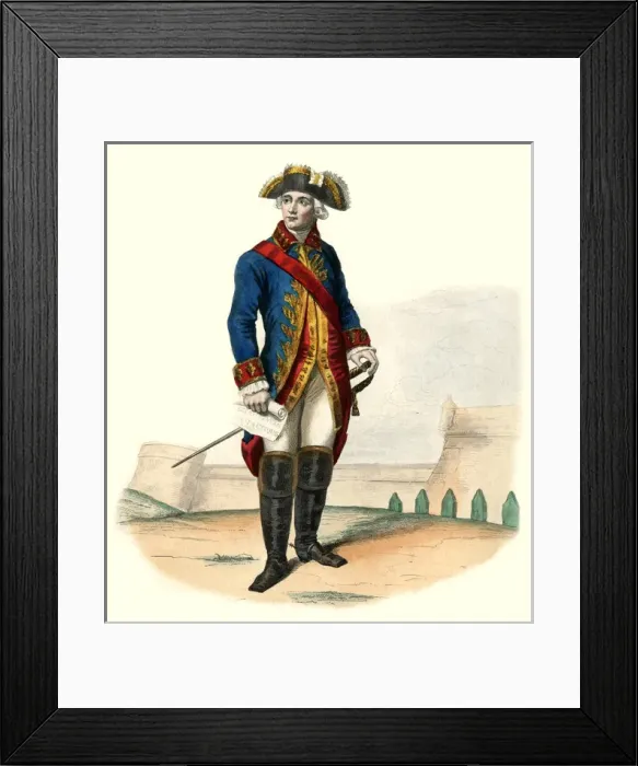 Framed Print : Comte De Guibert Framed Print : Comte De Guibert