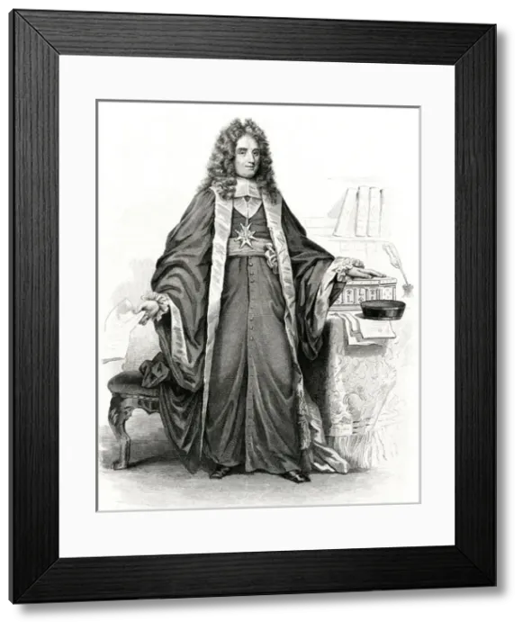 Framed Print : H F D aguesseau (Mono) Framed Print : H F D aguesseau (Mono)