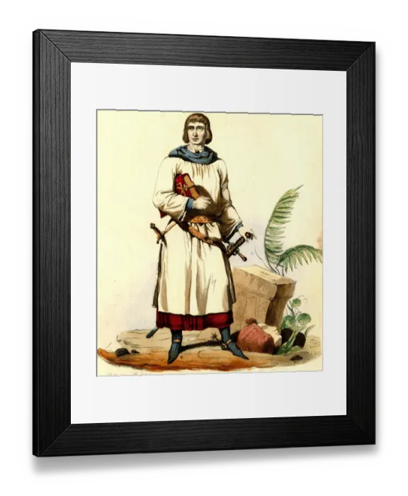 Framed Print : Jean De Joinville Framed Print : Jean De Joinville