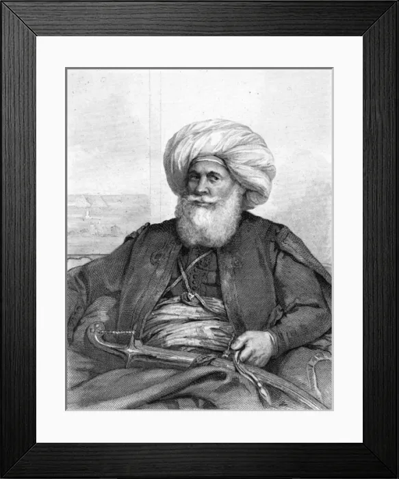 Framed Print : Muhammad Ali, Viceroy Framed Print : Muhammad Ali, Viceroy