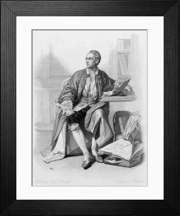 Framed Print : Diderot (Beranger) Framed Print : Diderot (Beranger)
