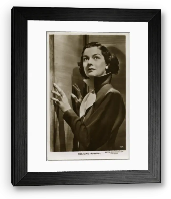 Framed Print : Rosalind Russell Framed Print : Rosalind Russell