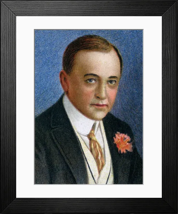 Framed Print : Chauncey Olcott / Cigar Framed Print : Chauncey Olcott / Cigar