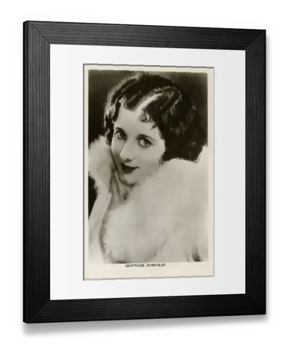 Framed Print : Gertrude Olmstead Framed Print : Gertrude Olmstead