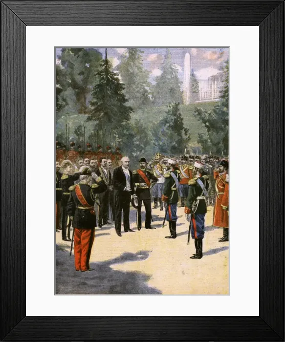 Framed Print : 1897 / Felix Faure / Russia Framed Print : 1897 / Felix Faure / Russia