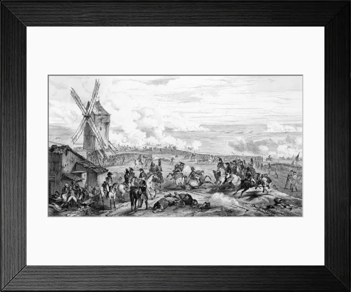 Framed Print : Valmy (Vernet Mono) Framed Print : Valmy (Vernet Mono)