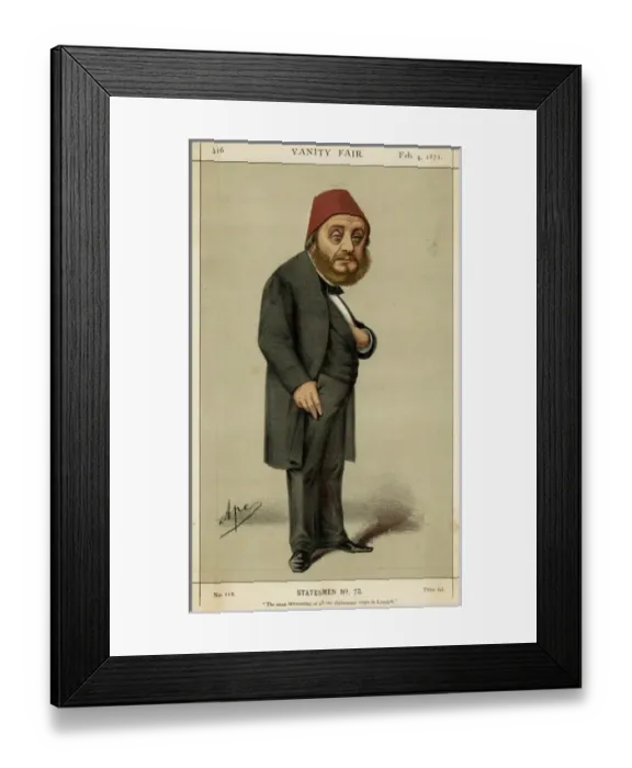 Framed Print : Constantine Musurus, Turkish diplomat Framed Print : Constantine Musurus, Turkish diplomat