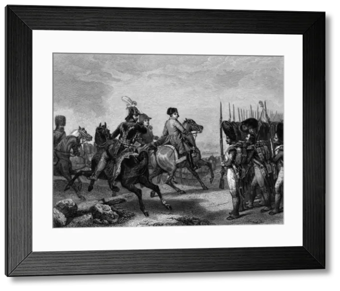 Framed Print : Napoleon at Jena (Vernet Framed Print : Napoleon at Jena (Vernet