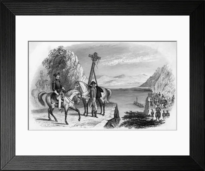 Framed Print : Wellington at Douro 1809 Framed Print : Wellington at Douro 1809