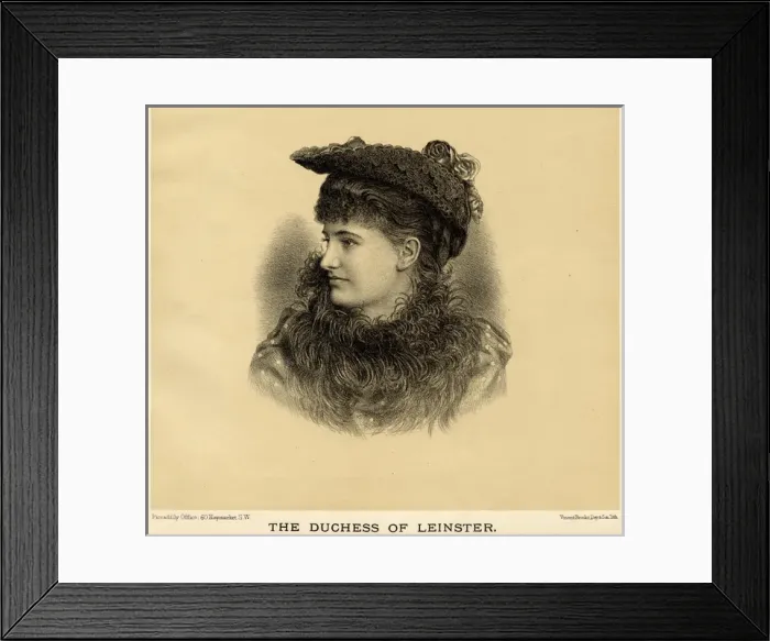 Framed Print : Duchess of Leinster Framed Print : Duchess of Leinster