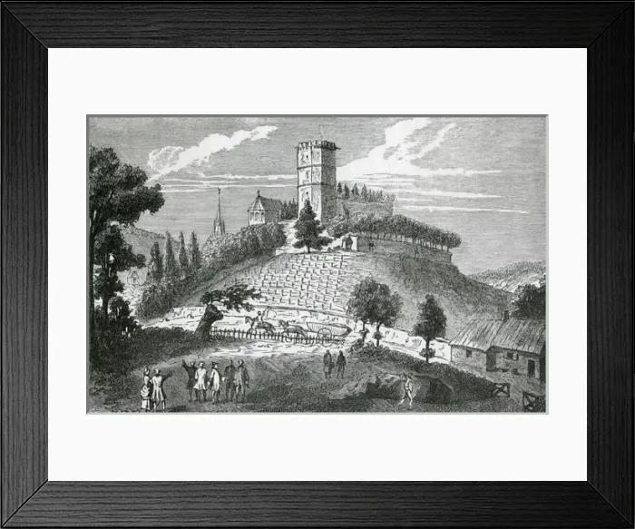 Framed Print : Buffon Residence Framed Print : Buffon Residence