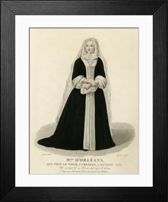 Framed Print : Louise Adelaide Orleans Framed Print : Louise Adelaide Orleans